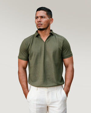 Polo Brano Alfa Verde Oliva